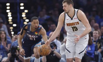 约基奇三双难救主 亚历山大36+9雷霆加时擒掘金