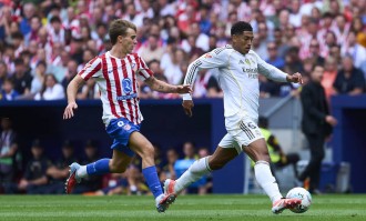 西甲-小蜘蛛双响姆巴佩破门难救主 马竞5-2送皇马赛季首败