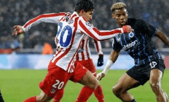 欧冠又爆冷，马德里竞技3-3惨遭布鲁日逼平，晋级悬了？