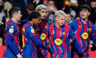 大黑马出局！西甲豪门巴萨挺进国王杯四强，2亿天才亚马尔连续4场破门